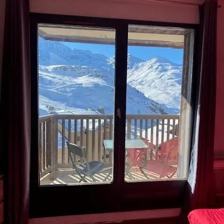 Cimes De Caron - Cimes De Caron 19m² 3 Pers Jolie Vue Montagne Mae-7777 * Val Thorens